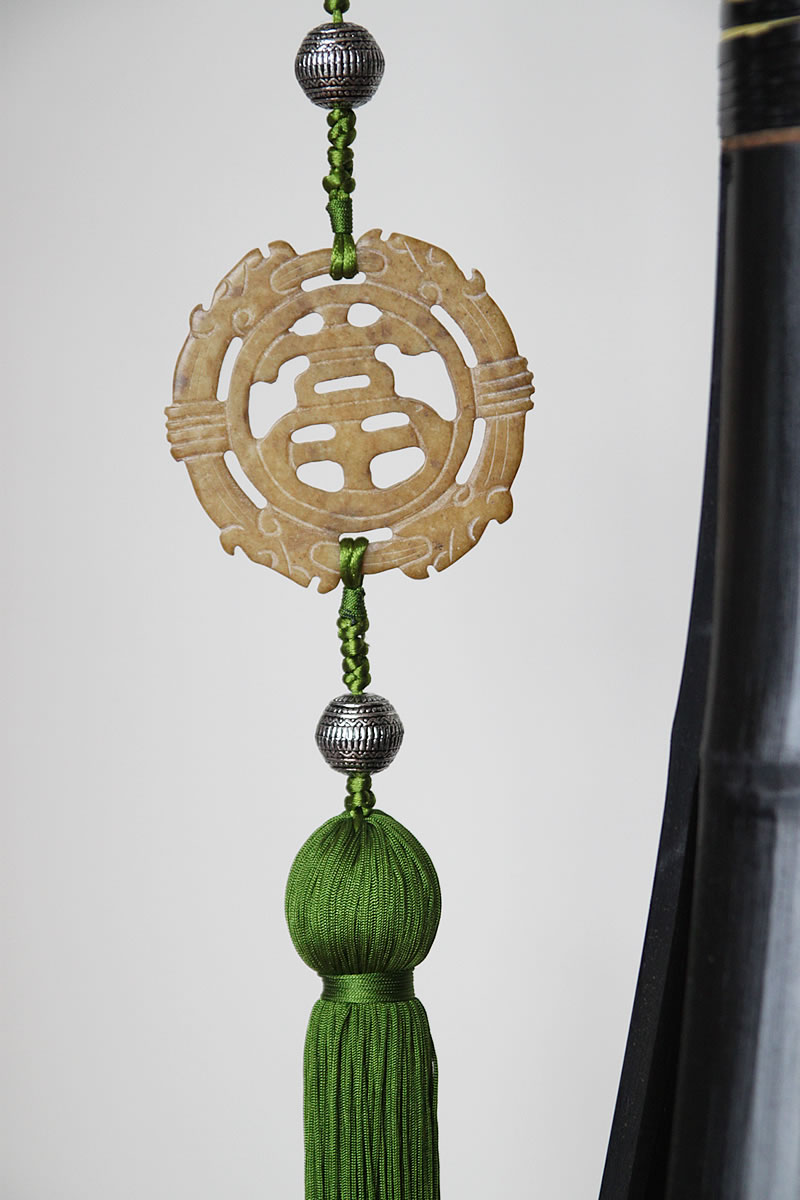 Green Hanging Tassel