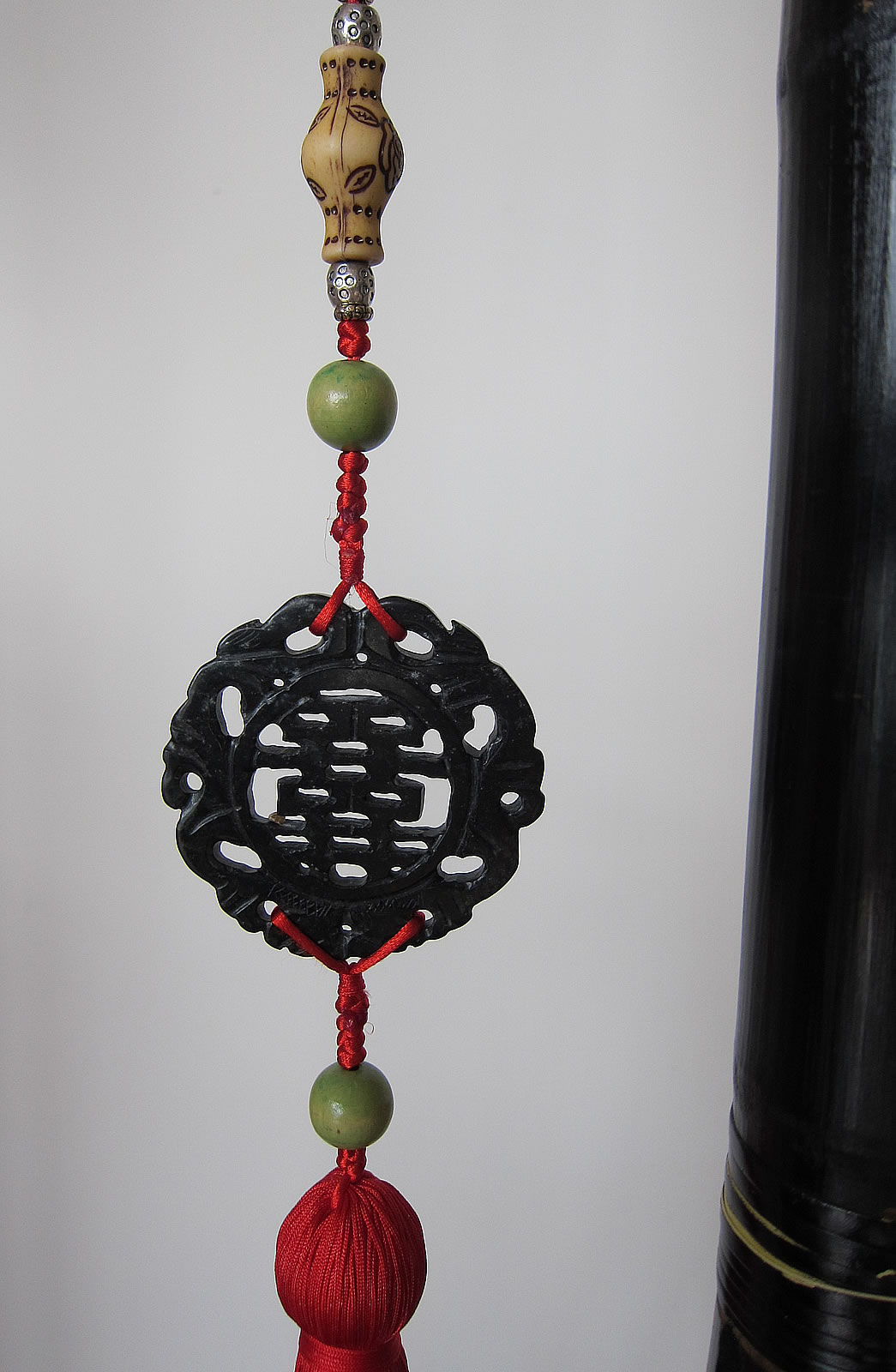 Red Hanging Tassel