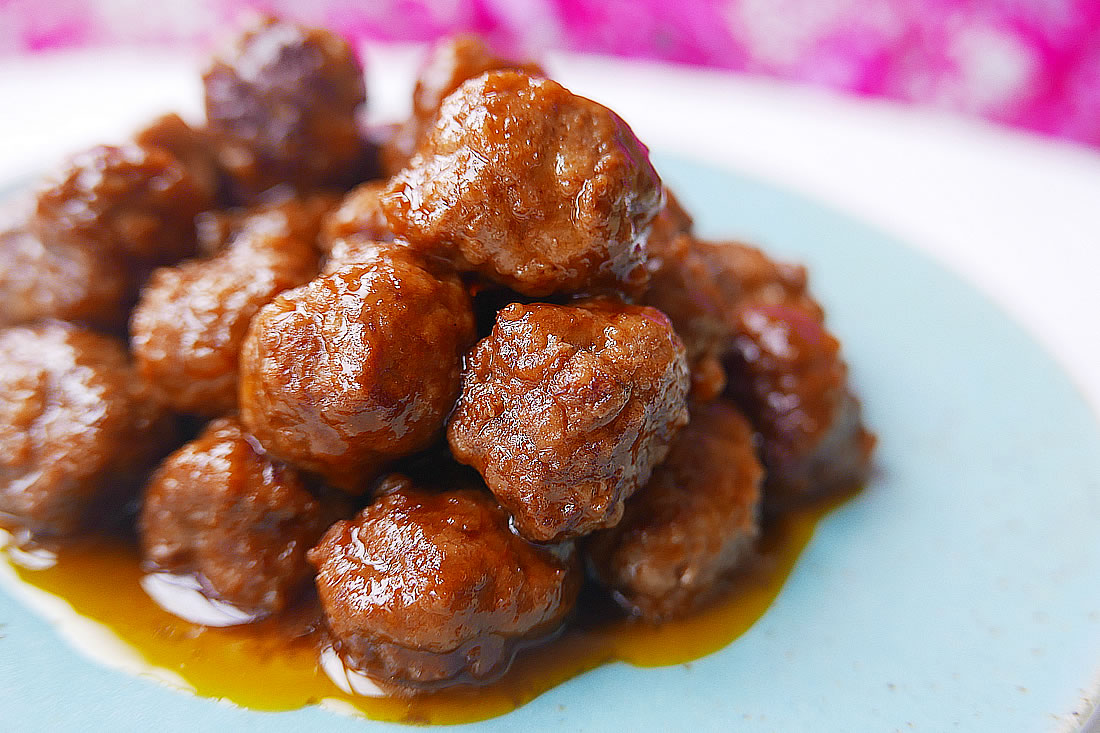 Slow cooker – Meatballs