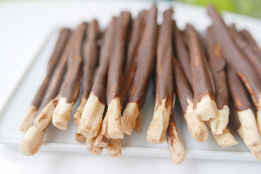Homemade pocky
