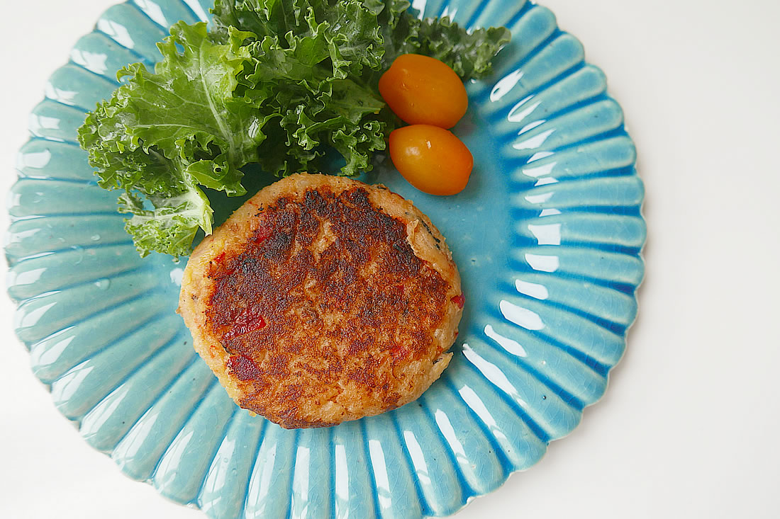 Vinaigrette potato hamburger