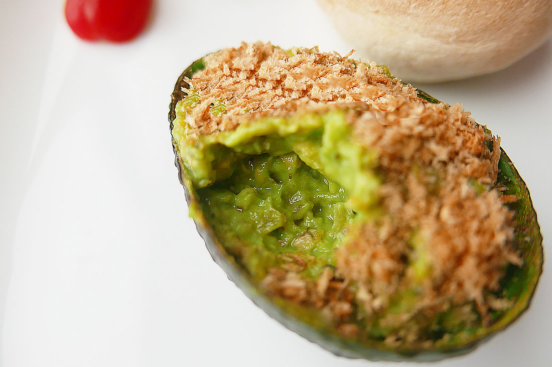 Avocado gratin
