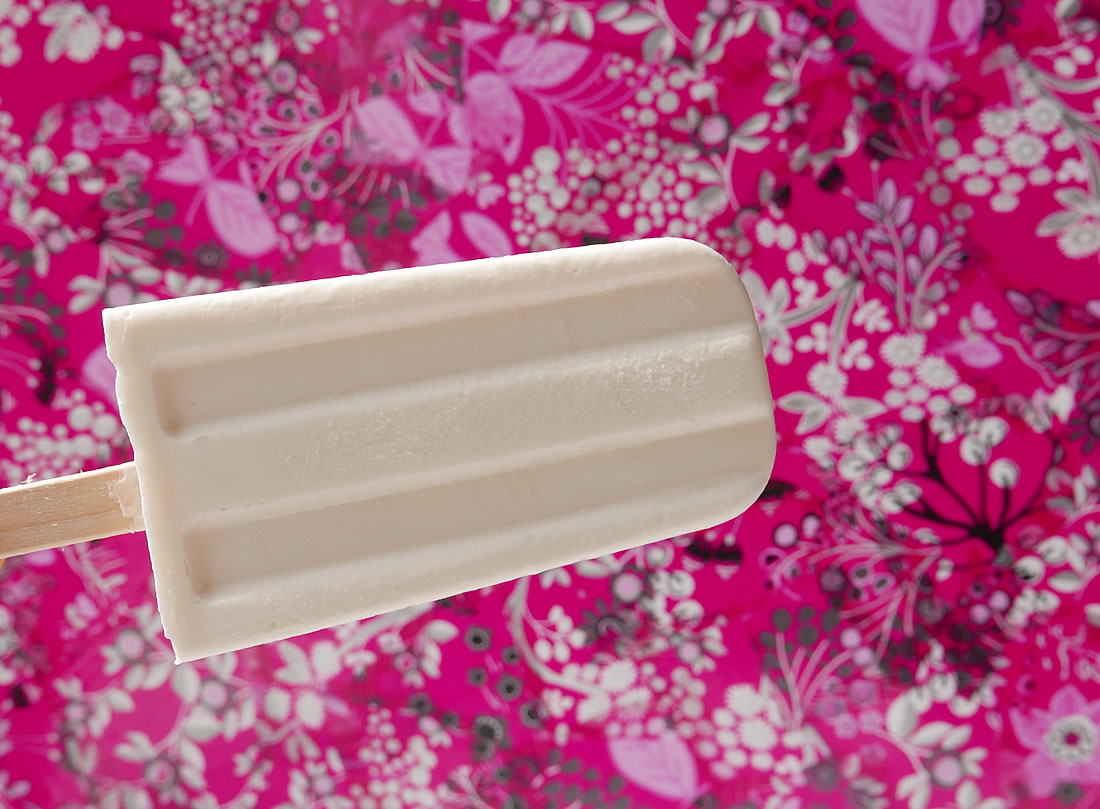 Creamy vanilla Ice Pop