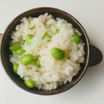 Edamame rice (gohan)
