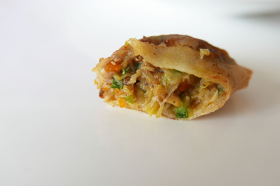 Fish spring rolls
