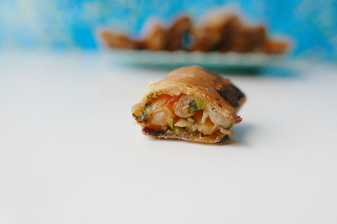 Shrimp spring rolls