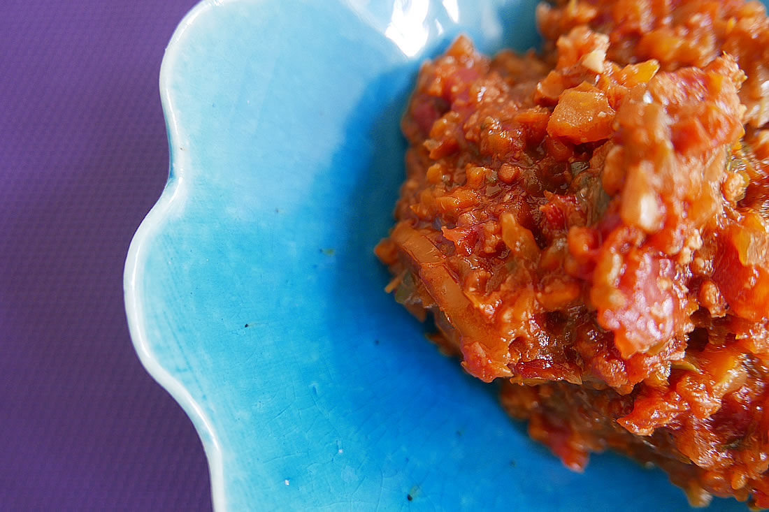 Roasted pepper sauce for pasta