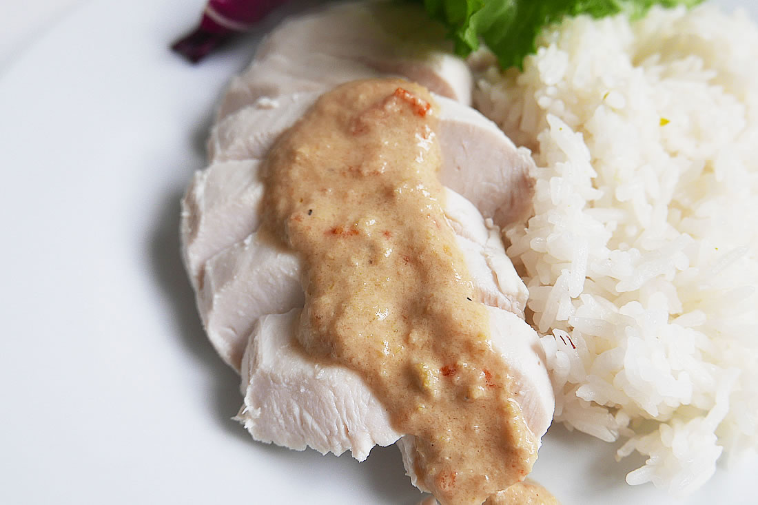 Non-fatty chicken