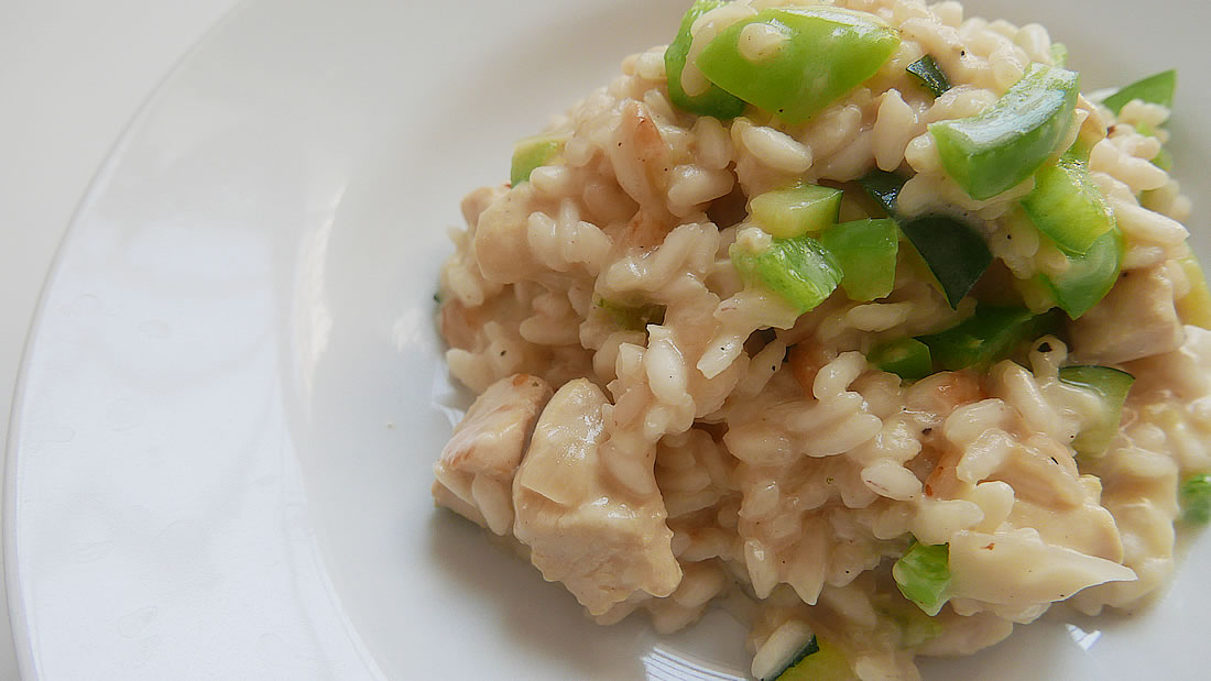 Chicken risotto