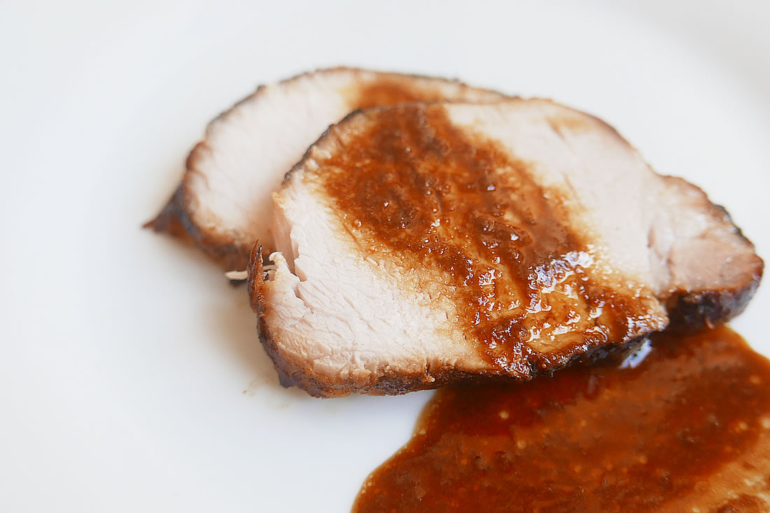 Roasted pork
