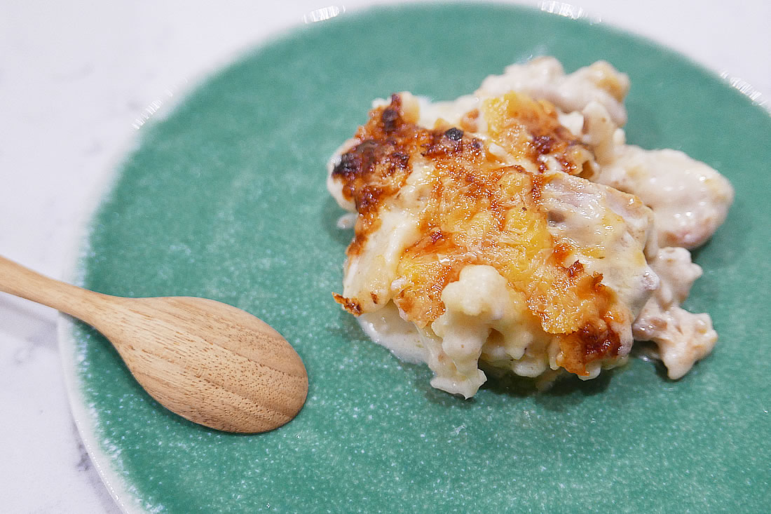 Chicken & Cauliflower Gratin