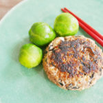 Hijiki and tofu meatballs