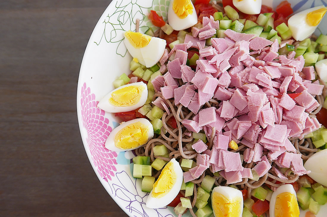 Soba salad