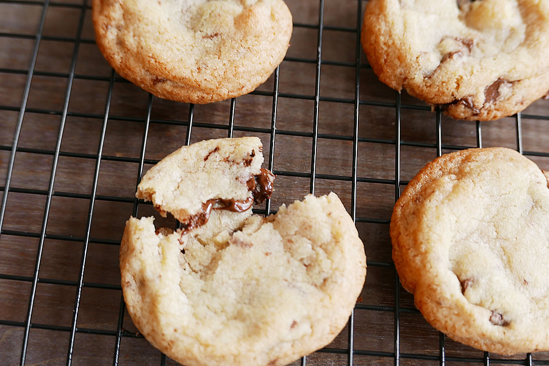 Chewy chocolate chip cookies