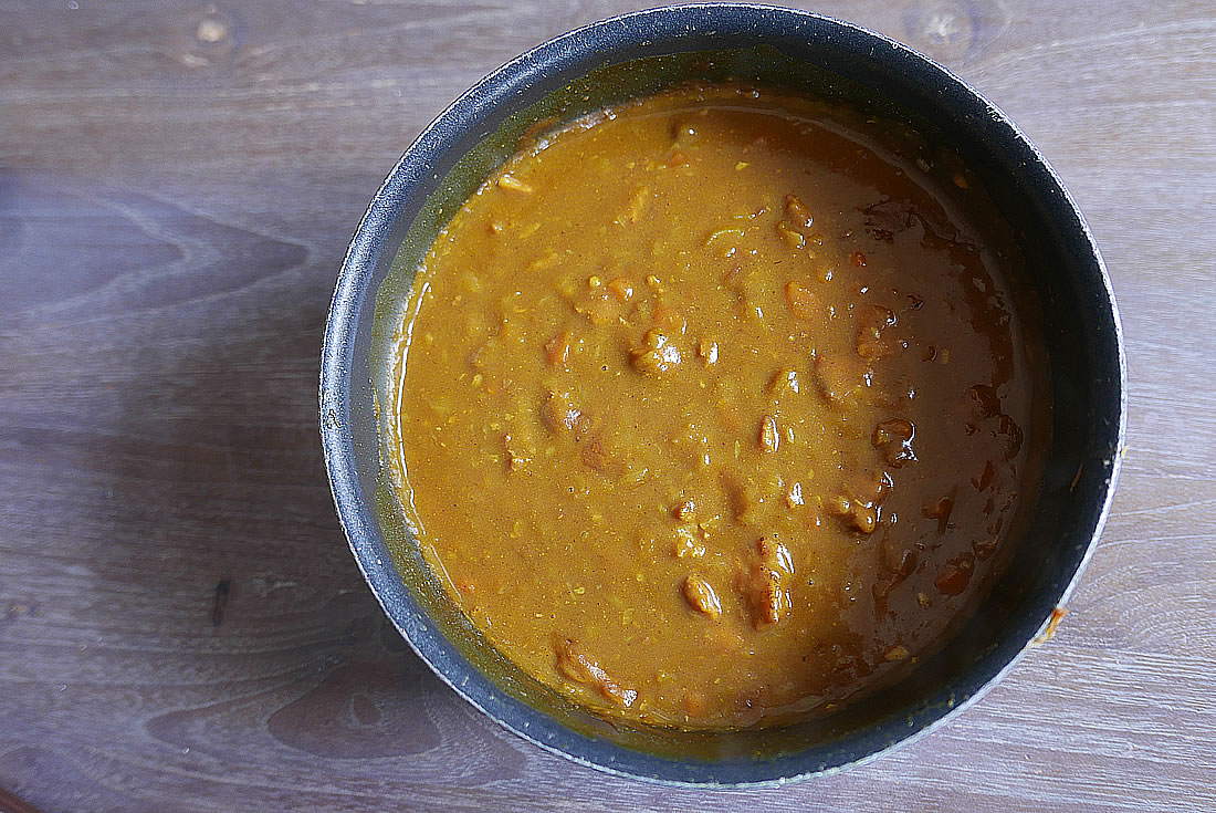 Curry rice without curry roux