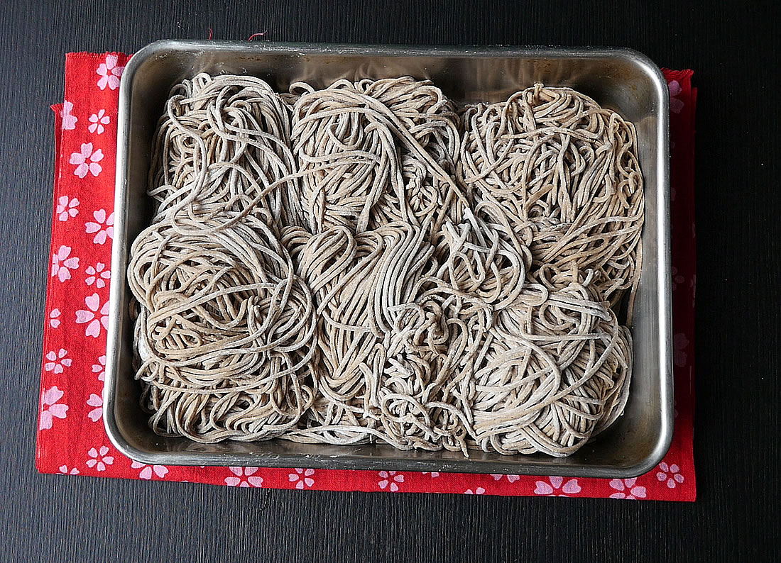 Teuchi soba with kitchenaid