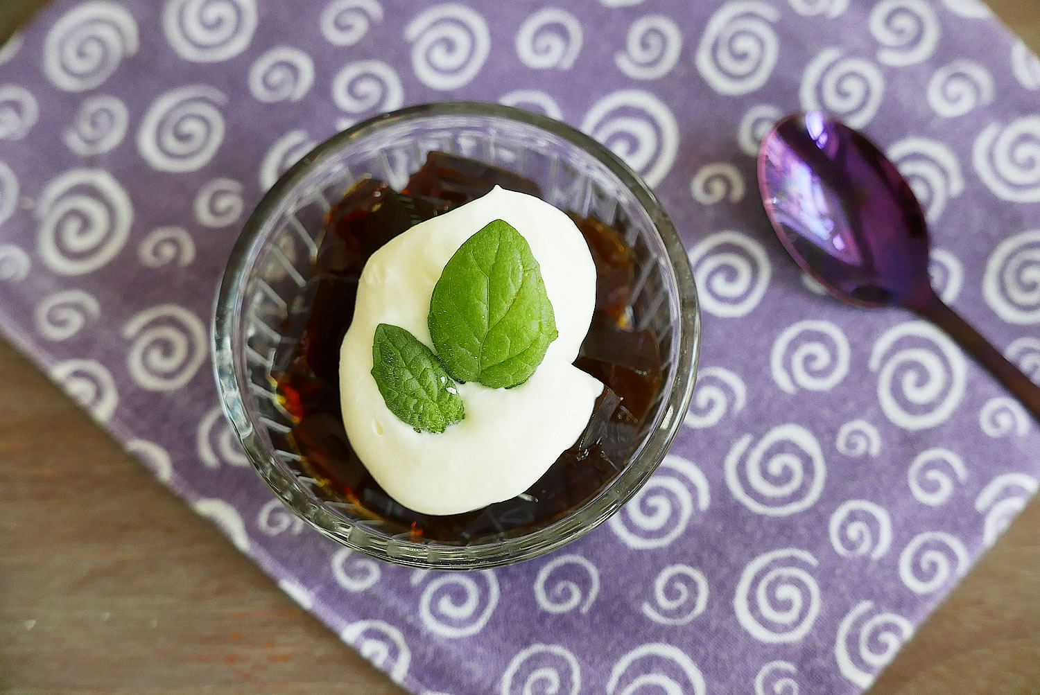 Coffee Jelly with agar agar
